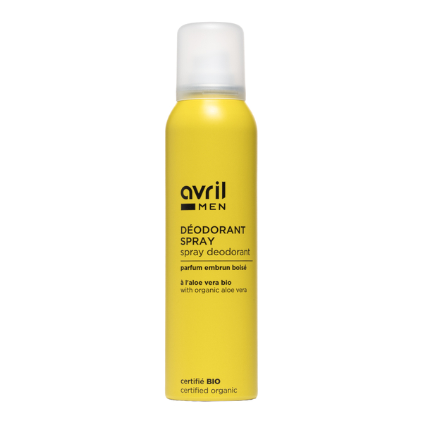Avril Men déodorant spray bio