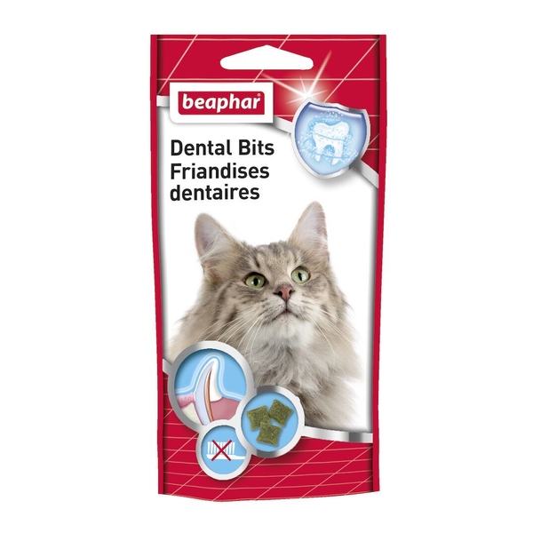 Beaphar friandises dentaires pour chat Dental Bits