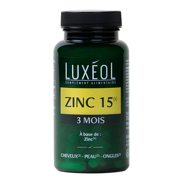 Luxéol Zinc 15 gélule