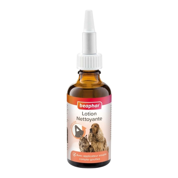 Beaphar Lotion nettoyante oreilles chien et chat