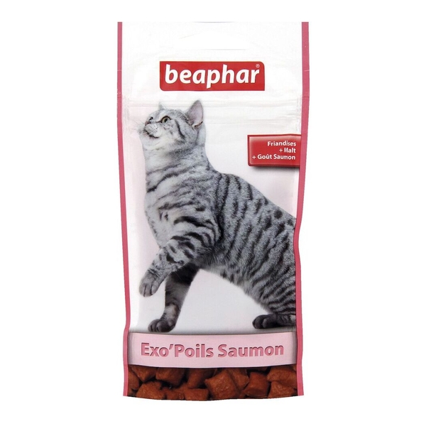 Beaphar Exo Poils Saumon friandises au malt