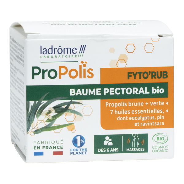 Ladrome Fyto Rub Propolis Baume pectoral bio