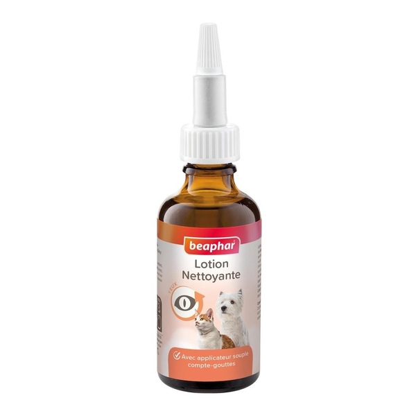 Beaphar Lotion nettoyante yeux pour chien et chat