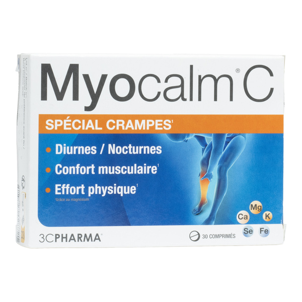 Les 3 Chênes Myocalm C Spécial Crampes comprimés