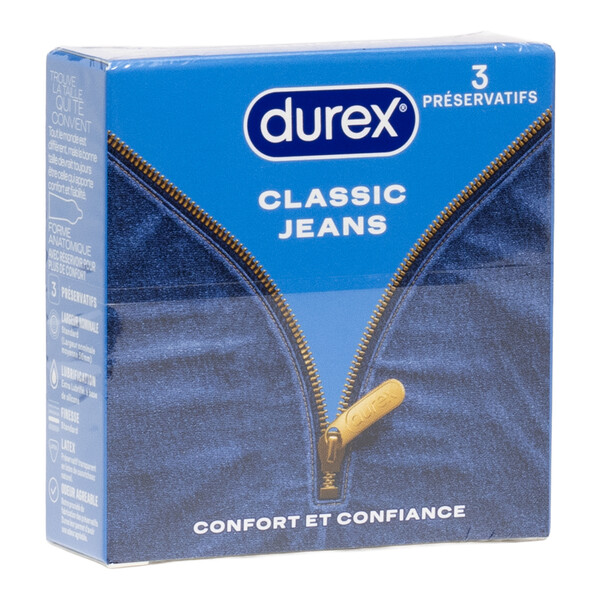 Durex Classic Jeans préservatifs
