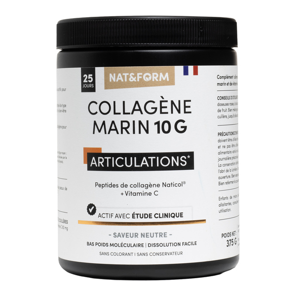 Nat et Form Collagène marin Articulations poudre