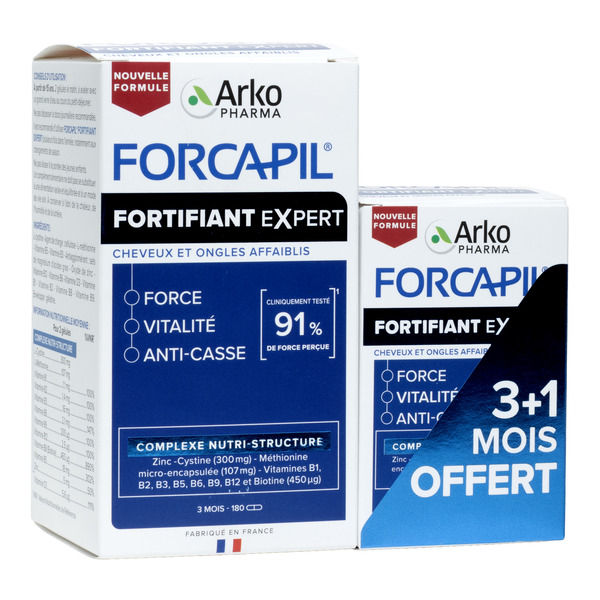 Forcapil Expert fortifiant cheveux et ongles
