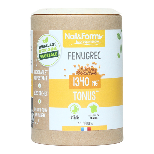 Fenugrec Nat et Form gélules Tonus