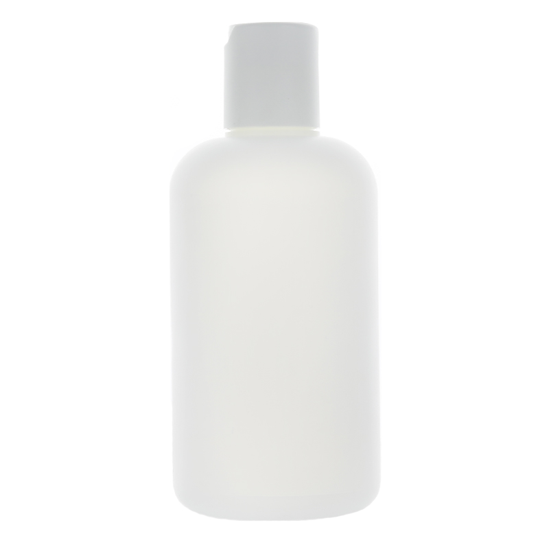 Cooper flacon plastique blanc cosmétique maison