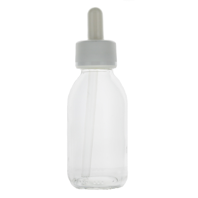 Cooper flacon verre compte-gouttes cosmétique maison