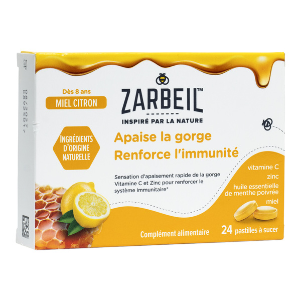 Zarbeil pastilles gorge et immunité