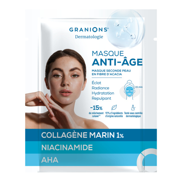 Granions Masque visage anti âge Eclat