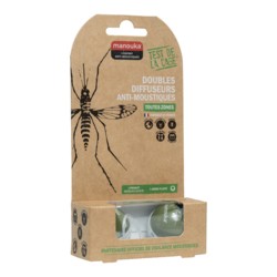 Manouka Double diffuseur anti moustique nomade