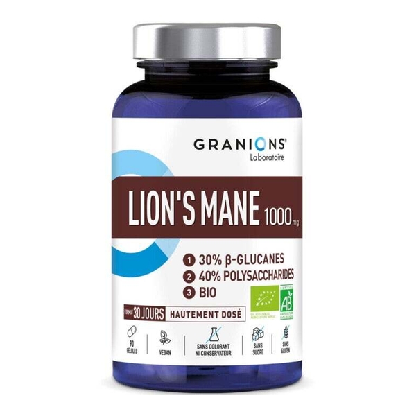 Granions Lion's Mane 1000 mg Bio gélules