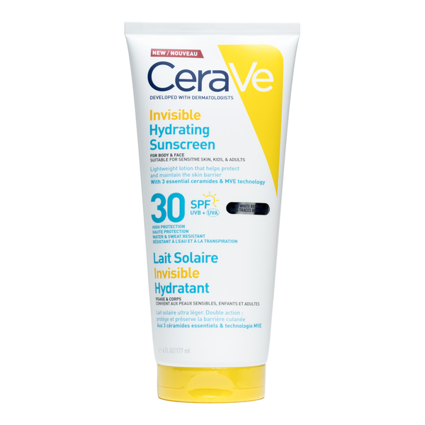 Cerave Lait solaire invisible hydratant SPF 30