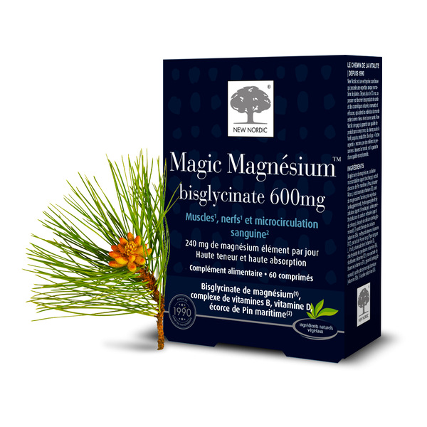 New Nordic Magic Magnésium Bisglycinate comprimé