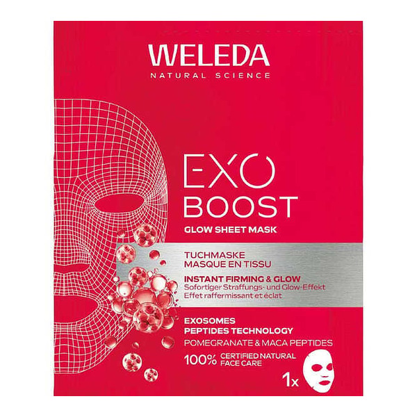 Weleda Exo Boost Masque tissu Glow