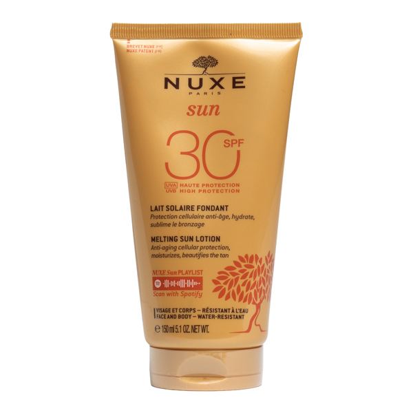 Nuxe Sun lait fondant SPF 30 visage et corps protection solaire