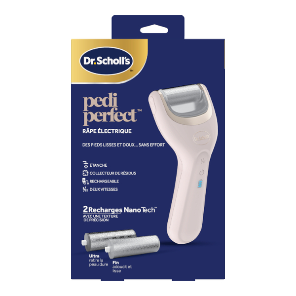 Scholl râpe électrique PediPerfect 2 rouleaux