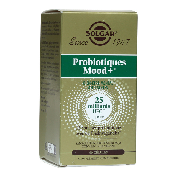 Solgar Probiotiques Mood+ gélules