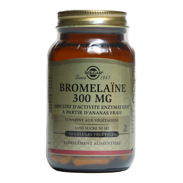 Solgar Bromelaïne 300 mg gélules
