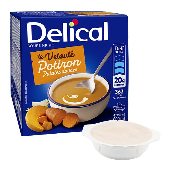Delical Soupe HP HC Velouté de légumes