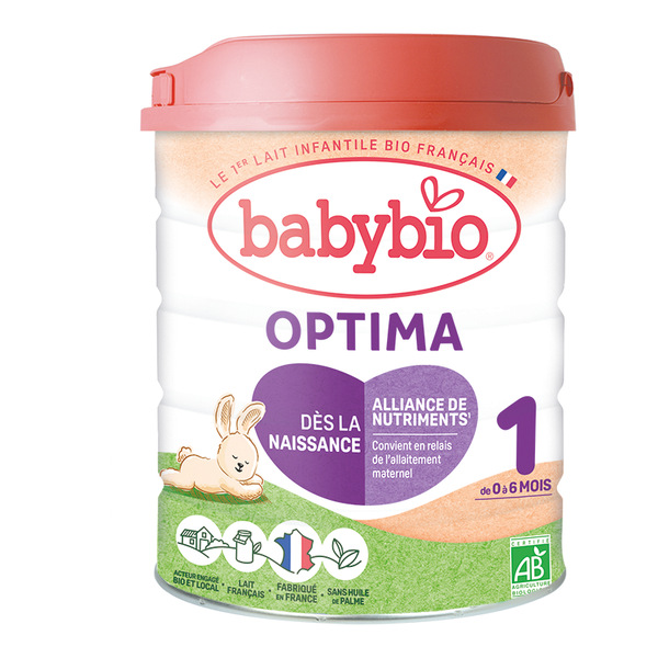 Babybio Optima lait 1er âge bio