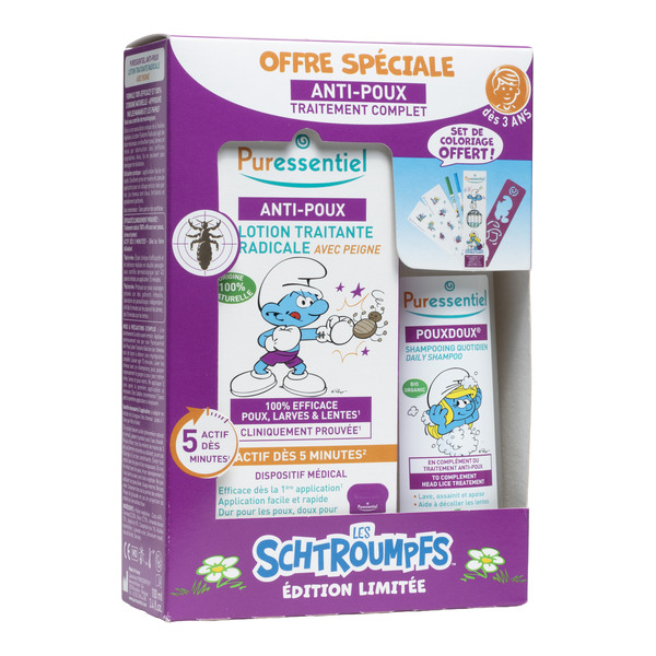 Puressentiel Anti poux traitement complet coffret