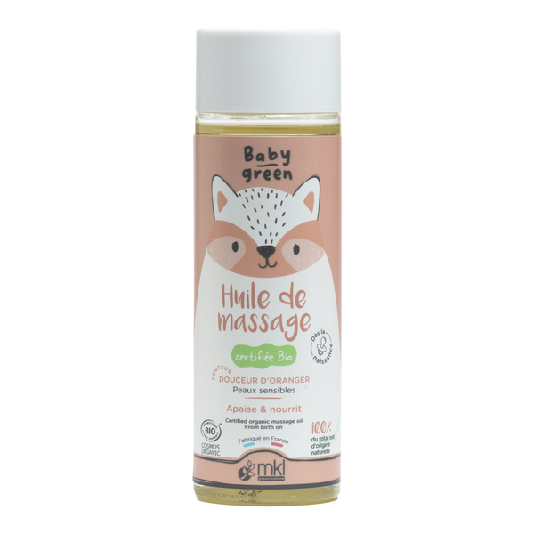 MKL Baby Green Huile de massage bio