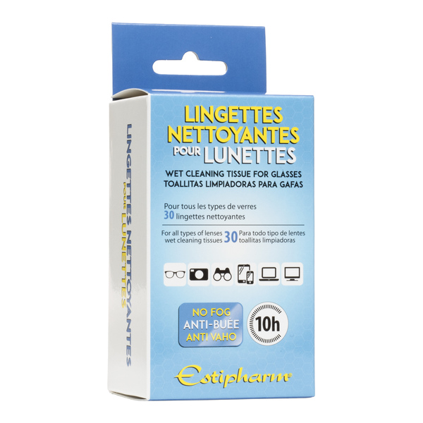 Lingettes nettoyantes pour lunettes Estipharm