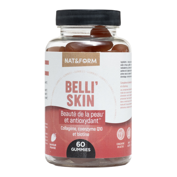 Nat et Form Belli Skin gummies