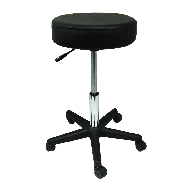 Tabouret d'examen avec assise cousue cabinet médicale