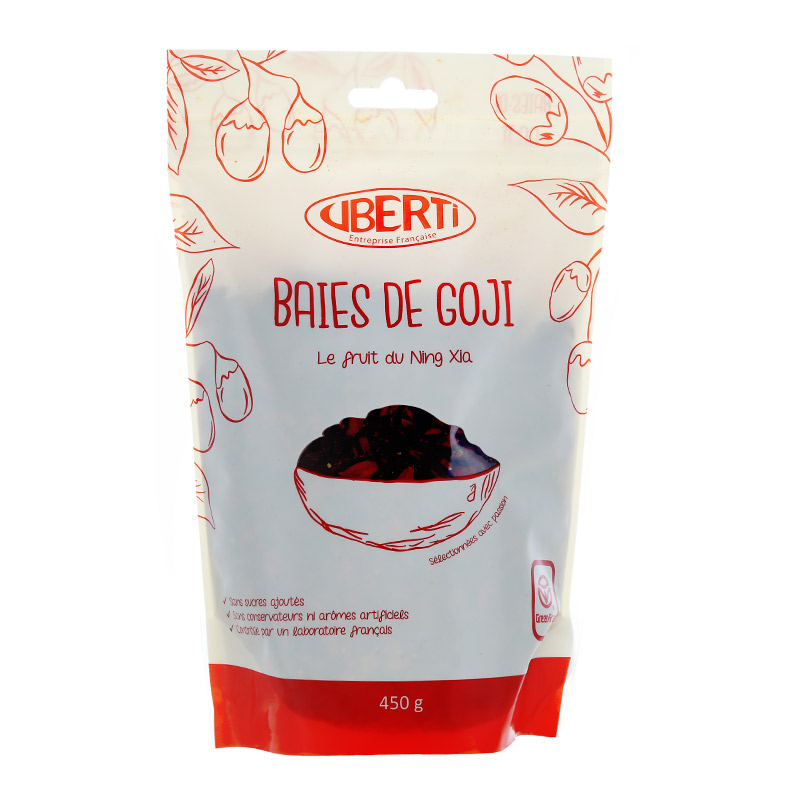 Baies de Goji séchées Uberti en sachet