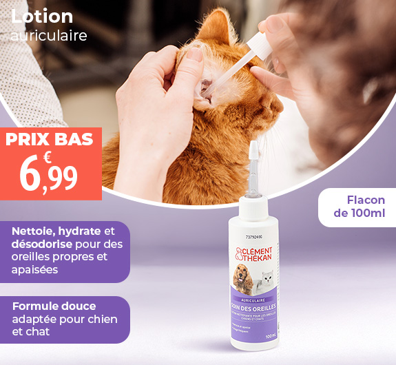 Prix bas Clément Thékan Soin des oreilles Chien et chat