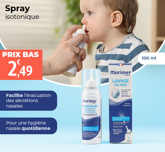 Prix bas Marimer Isotonique hygiène nasale spray nasal