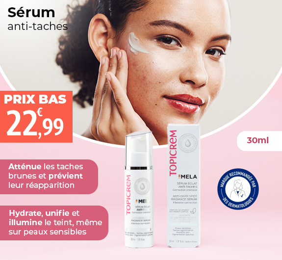 Prix bas Topicrem Mela Sérum éclat anti taches