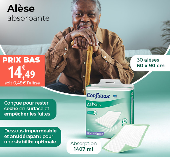 Prix bas Confiance Alèses absorbantes