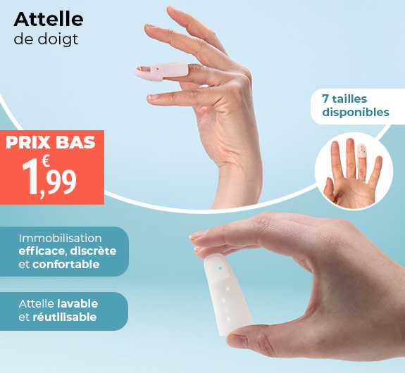 Prix bas Donjoy Staxx Attelle de doigt