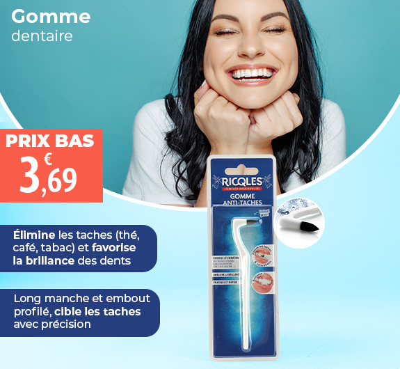 Prix bas Ricqles Gomme anti-taches