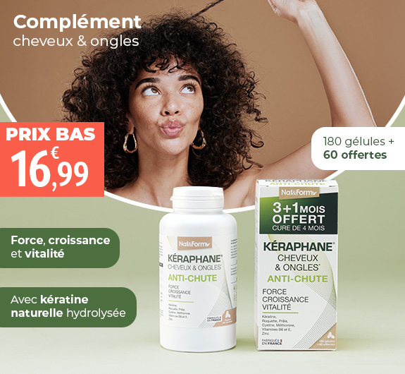 Prix bas Nat et Form Kéraphane Cheveux ongles