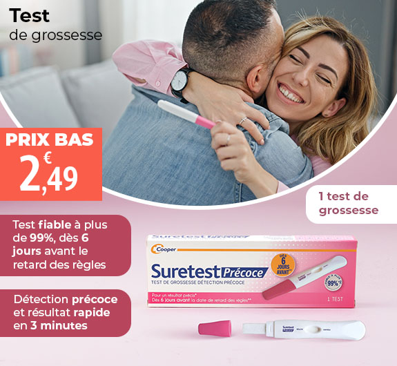 Prix bas Suretest test de grossesse détection précoce
