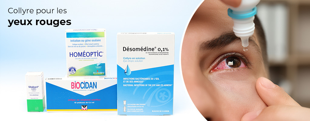 Mea collyre yeux irrités