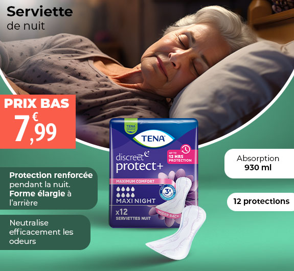 Prix bas Tena discreet protect+