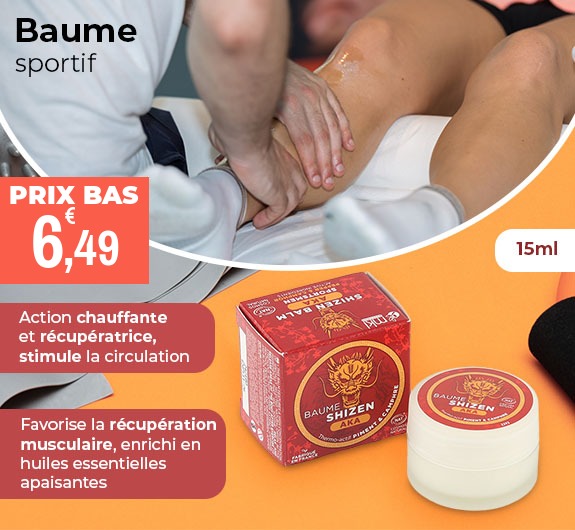Prix bas baume sportif Shizen MKL
