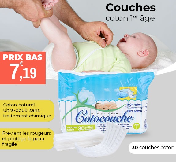 Prix bas Cotocouche