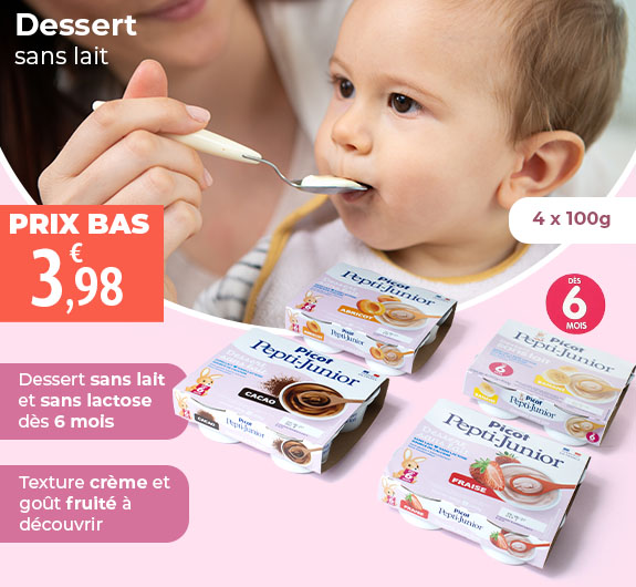 Prix bas Picot Pepti Junior dessert sans lait