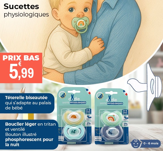 Prix bas Sucettes physiologiques