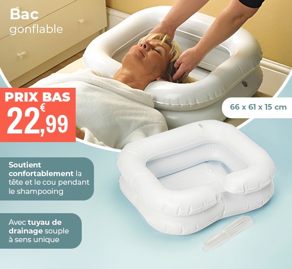 Prix bas Bac à shampoing gonflable
