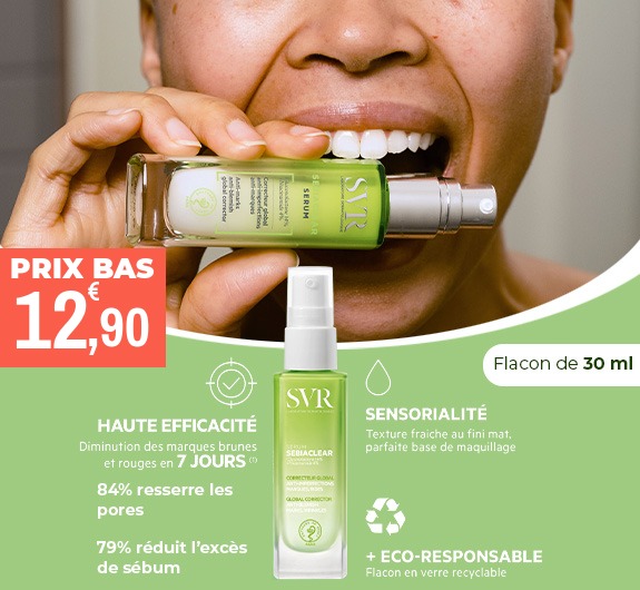 Prix bas sebiaclear