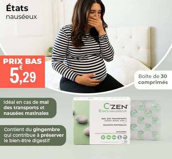 Prix bas C Zen états nauséeux comprimés